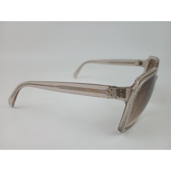 Celine Women\'s Clear Glitter Oversized Sunglasses CL40146I 73F main image 5